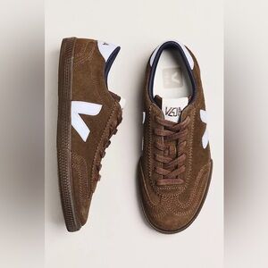 New Veja x Anthropologie Free People Volley O.T. Suede Sneakers Shoes sz 8